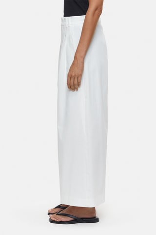Pantalón wide leg - Blanco