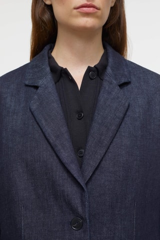 Chaqueta vaquera - Azul oscuro