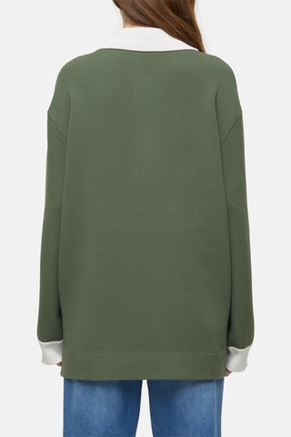 Polo relaxed fit de algodón orgánico - Verde