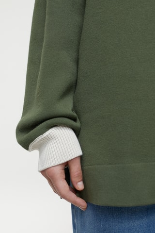 Polo relaxed fit de algodón orgánico - Verde