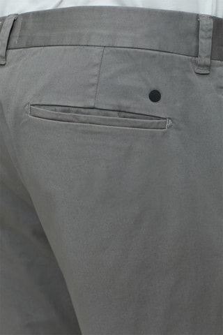 Pantalón slim fit de algodón orgánico - Gris