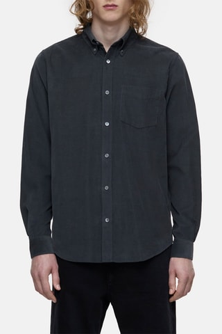 Camisa regular fit - Azul