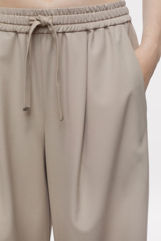 Pantalón wide leg - Gris oscuro