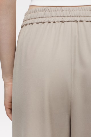Pantalón wide leg - Gris oscuro