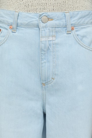 Vaquero relaxed fit de tiro alto - Azul claro