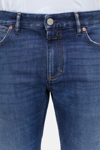 Vaquero slim fit de algodón orgánico - Azul oscuro