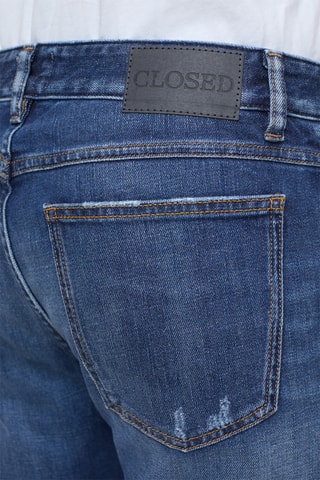 Vaquero slim fit de algodón orgánico - Azul oscuro