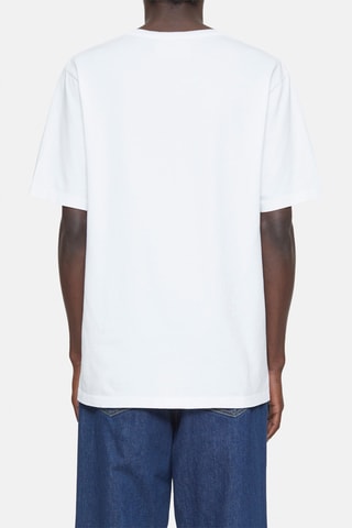 Camiseta regular fit de algodón orgánico - Blanco