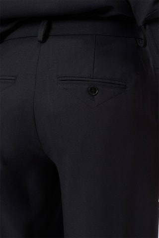 Pantalón de lana virgen - Marrón
