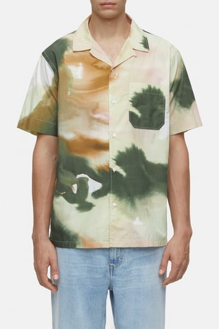 Camisa relaxed - Verde claro