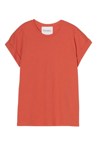 Camiseta regular - Rojo