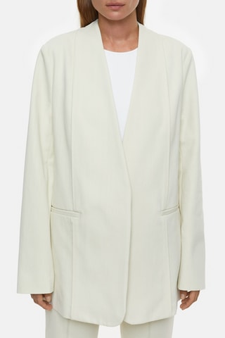 Chaqueta de algodón orgánico - Blanco