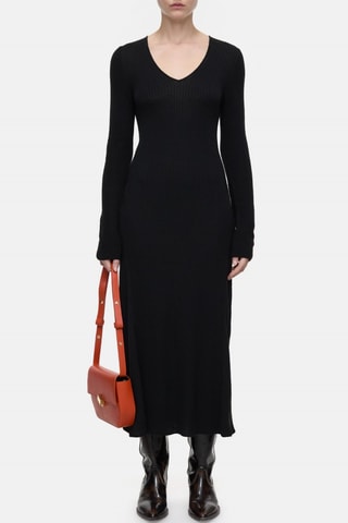 Robe pull en laine - Vert
