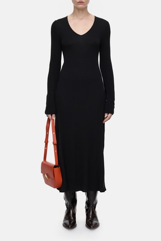 Robe pull en laine - Vert