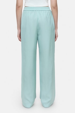 Pantalón straight. - Verde agua