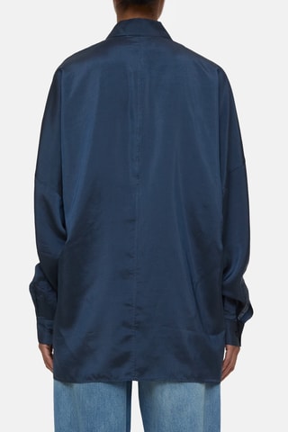 Camisa oversize - Azul