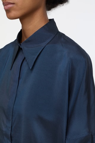 Camisa oversize - Azul