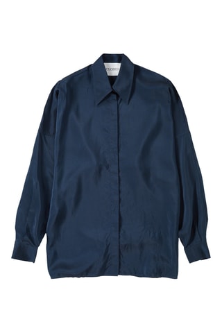 Camisa oversize - Azul