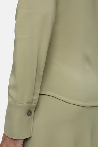 Chemisier slim - Vert clair