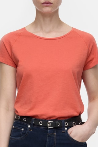 Camiseta regular - Rojo