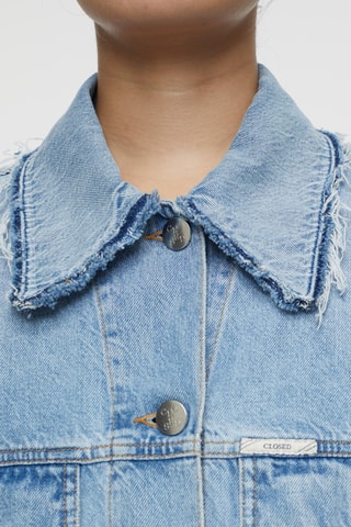 Chaqueta corta vaquera - Azul claro