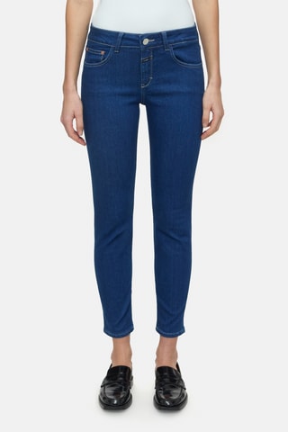 Vaquero slim fit de algodón orgánico - Azul oscuro