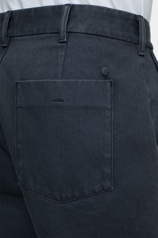 Vaquero loose de algodón orgánico - Gris oscuro