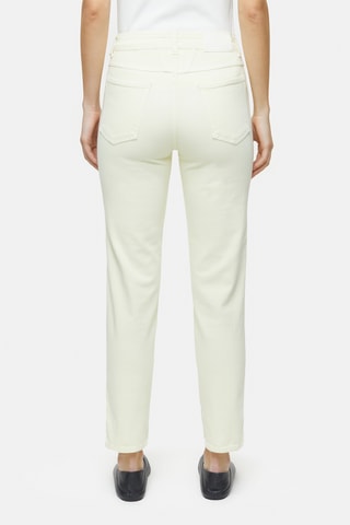Vaquero tapered de algodón orgánico de tiro alto - Rosa claro