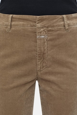 Pantalon en velours - Vert foncé