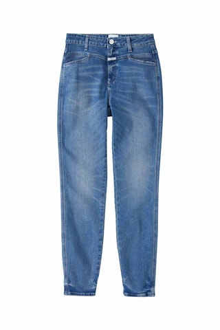 Vaquero skinny fit de tiro alto - Azul oscuro