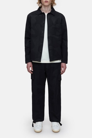 Sobrecamisa regular fit - Negro