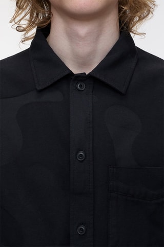 Sobrecamisa regular fit - Negro