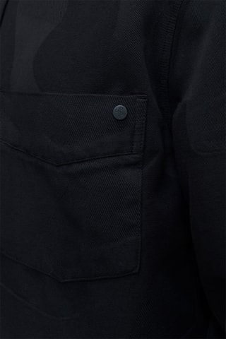 Sobrecamisa regular fit - Negro