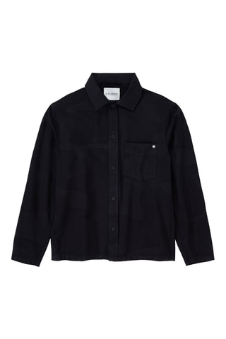 Sobrecamisa regular fit - Negro