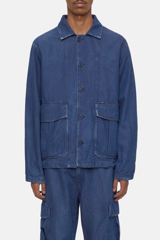Chaqueta vaquera - Azul oscuro