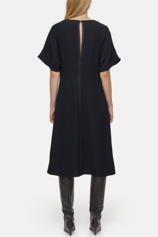 Vestido evasé - Negro