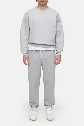 Jogging regular fit de algodón orgánico - Gris
