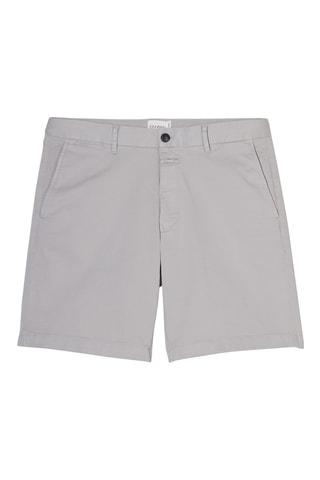 Short regular fit de algodón orgánico - Gris
