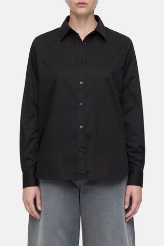 Camisa regular fit - Negro