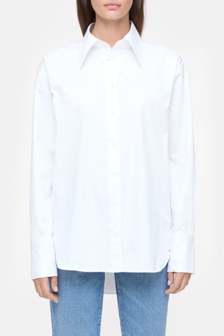 Camisa oversize - Blanco