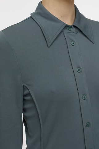 Camisa slim - Verde