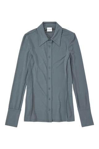 Camisa slim - Verde