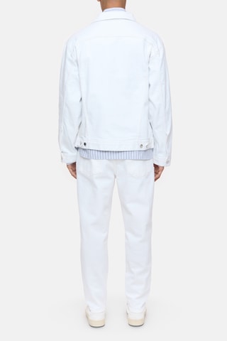 Chaqueta vaquera de algodón orgánico - Blanco