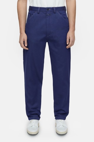 Pantalón relaxed - Azul