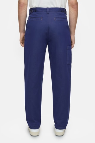 Pantalón relaxed - Azul