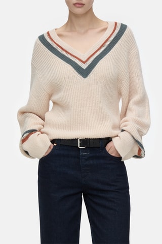 Jersey de alpaca y lana - Naranja claro