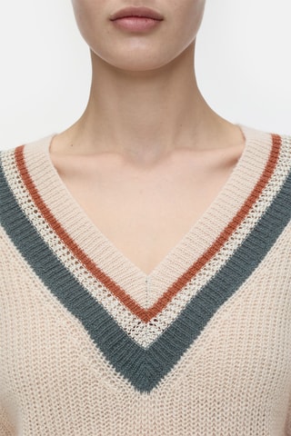 Jersey de alpaca y lana - Naranja claro