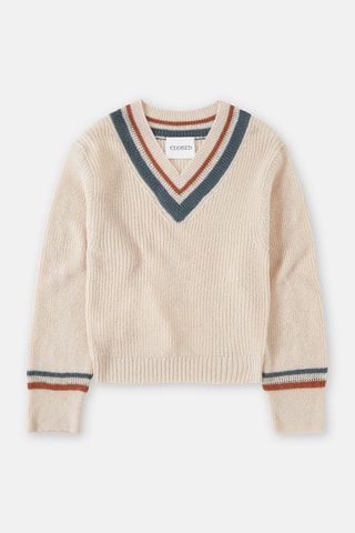 Jersey de alpaca y lana - Naranja claro