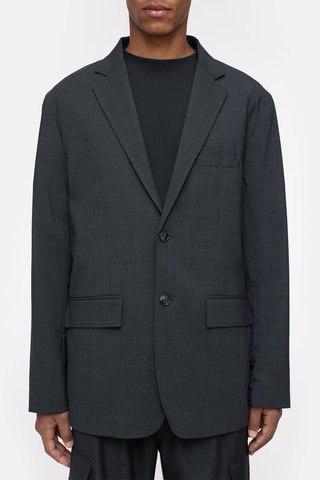 Chaqueta de lana - Antracita
