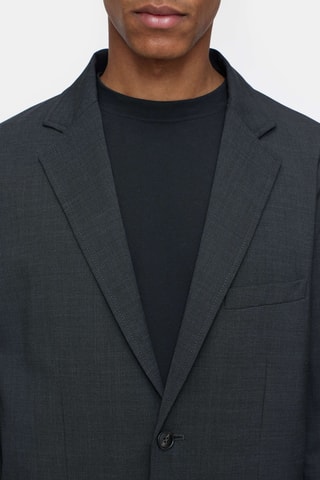 Chaqueta de lana - Antracita